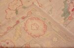 Weave of Beautifully Refined Decorative Modern Large Scale Turkish Oushak Design Room Size Area Rug 11373 by Nazmiyal Antique Rugs
