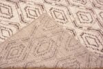 Weave of Geometric Lozenge Design Modern Contemporary Chic Rug 11697 by Nazmiyal Antique Rugs