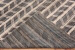 Weave of Geometric Zigzag Motif Modern Area Rug 11550 by Nazmiyal Antique Rugs