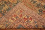 Weave of Happy Jewel Tone Color Modern Tribal Geometric Caucasian Animal Design Contemporary Area Rug 11231 at Nazmiyal Antique Rugs