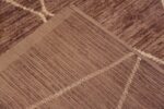 Weave of Large Brown Tribal Moroccan Style Contemporary Area Rug 11743 by Nazmiyal Antique Rugs