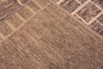 Weave of Large Decorative Brown Tones Contemporary Rug 11789 by Nazmiyal Antique Rugs