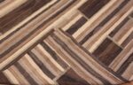 Weave of Large Modern Contemporary Flat Woven Brown Geometric Kilim Area Rug 11838 by Nazmiyal Antique Rugs