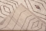 Weave of Large Modern Contemporary Moroccan Berber Beni Ourain Design Area Rug 11784 by Nazmiyal Antique Rugs