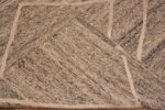 Weave of Beautiful Large Size Neutral Earthtone Color Tribal Geometric Design Modern Flatweave Kilim Rug 11754 by Nazmiyal Antique Rugs