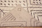 Weave of Large Tribal Geometric Moroccan Berber Bani Ourain Design Area Rug 11761 by Nazmiyal Antique Rugs