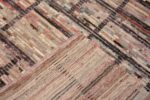 Weave of Modern Geometric Grid Design Wool Pile Handmade Contemporary Area Rug 11468 by Nazmiyal Antique Rugs