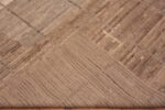 Weave of Modern Minimalist Geometric Design Earthy Color Contemporary Room Size Area Rug #11606 by Nazmiyal Antique Rugs