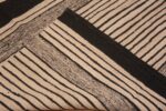 Weave of Modern Neutral Color Abstract Geometric Design Flatwoven Kilim Area Rug #11737 By Nazmiyal Antique Rugs