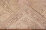 Weave of Neutral Tribal Floral Modern Turkish Oushak Design Area Rug 11602 by Nazmiyal Antique Rugs