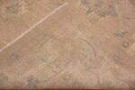 Weave of Soft Neutral Contemporary Modern Turkish Oushak Design Area Rug 11603 by Nazmiyal Antique Rugs