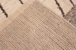 Weave of Trendy Earthy Tones Primitive Design Modern Large Rug 11723 by Nazmiyal Antique Rugs