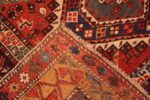 Weave of Tribal Antique Rustic Caucasian Shirvan Animal Design Area Rug 72559 by Nazmiyal Antique Rugs