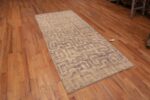 Whole View of Artistic Modern Gallery Size Soft Neutral Color Tribal Design Area Rug 11002 by Nazmiyal Antique Rugs