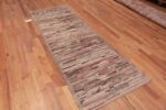 Whole View of Artistic Wool Modern Contemporary Abstract Hall Runner Rug 11118 by Nazmiyal Antique Rugs