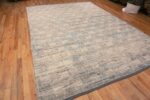 Whole View of Geometric Primitive Allover Design Modern Area Rug 11641 by Nazmiyal Antique Rugs