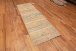 Whole View of Happy Colorful Tribal Geometric Modern Hallway Runner Rug 11017 by Nazmiyal Antique Rugs