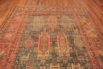 Whole View of Happy Jewel Tone Color Tribal Geometric Animal Caucasian Design Modern Area Rug 11529 by Nazmiyal Antique Rugs