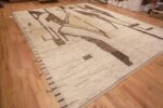 Whole View of Large Artistic Abstract Contemporary Earthy Tribal Modern Area Rug 11790 by Nazmiyal Antique Rugs