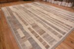 Whole View of Large Brown and Beige Modern Abstract Decorative Rug 11788 Whole View of Large Brown and Beige Modern Abstract Decorative Rug 11788 by Nazmiyal Antique Rugs