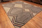 Whole View of Large Geometric Contemporary Area Rug 11695 by Nazmiyal Antique Rugs