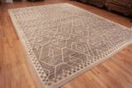 Whole View of Large Primitive Tribal Design Modern Area Rug 11714 by Nazmiyal Antique Rugs