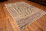 Whole View Of Mid-Century Modern Inspired Design Contemporary Area Rug 11552 by Nazmiyal Antique Rugs