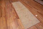 Whole View of Modern Contemporary Tribal Geometric Rustic Hallway Runner Rug 11045 by Nazmiyal Antique Rugs