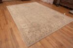 Whole View of Neutral Tribal Floral Modern Turkish Oushak Design Area Rug 11602 by Nazmiyal Antique Rugs