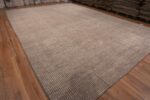Whole View of Highly Decorative Oversized Modern Contemporary Neutral Color Minimalist Abstract Area Rug 11849 by Nazmiyal Antique Rugs