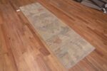 Whole View of A Beautifully Artistic and Decorative Rustic Contemporary Tribal Geometric Design Modern Hallway Runner Rug 11038 by Nazmiyal Antique Rugs