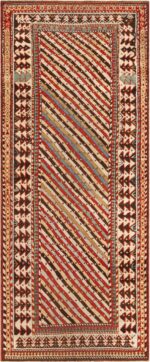 Antique Caucasian Kuba Runner Rug 72803 by Nazmiyal Antique Rugs