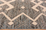 Border of Artistic Tribal Geometric Design Grounding Earthy Color Room Size Modern Contemporary Area Rug 11451 by Nazmiyal Antique Rugs