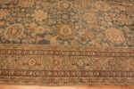 Border of Beautifully Decorative Large Size Light Blue Background Tribal Antique Persian Malayer Rug 49530 by Nazmiyal Antique Rugs