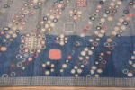 Border of Modern Swedish Inspired Area Rug 72505 by Nazmiyal Antique Rugs