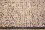 Border of Salt and Pepper Color Speckled Pattern Modern Room Size Area Rug 11504 by Nazmiyal Antique Rugs