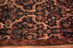 Border of Small Square Shape Antique Tribal Northwest Persian Area Rug 72563 by Nazmiyal Antique Rugs