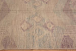 Border of Soft Color Nomadic Design Modern Contemporary Wool Area Rug 11237 by Nazmiyal Antique Rugs