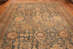 Bottom of Beautifully Decorative Large Size Light Blue Background Tribal Antique Persian Malayer Rug 49530 by Nazmiyal Antique Rugs