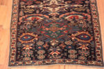Bottom of Small Scatter Size Tribal Antique Caucasian Kuba Rug 72556 by Nazmiyal Antique Rugs