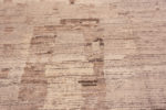 Close Up of Abstract Tribal Geometric Design Modern Earthy Neutral Color Area Rug 11674 by Nazmiyal Antique Rugs