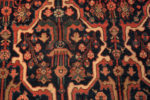 Close Up of Small Square Shape Antique Tribal Northwest Persian Area Rug 72563 by Nazmiyal Antique Rugs