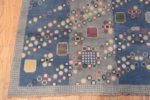 Corner of Modern Swedish Inspired Area Rug 72505 by Nazmiyal Antique Rugs