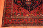 Corner of Small Durable Antique Tribal Harshang Design Persian Bidjar Area Rug 72557 by Nazmiyal Antique Rugs