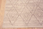 Corner of Tribal Beni Ourain Design Modern Contemporary Runner Rug 11160 by Nazmiyal Antique Rugs