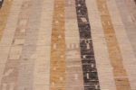 Details of Facinating Artistic Tribal Geometric Design Modern Contemporary Room Size Area Rug 11614 by Nazmiyal Antique Rugs