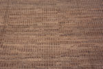 Details of Neutral Earthy Color Tribal Geometric Design Modern Room Size Area Rug 11520 by Nazmiyal Antique Rugs