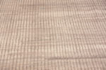 Details of Oversized Light Cream Minimalist Tribal Geometric Design Modern Area Rug 11855 by Nazmiyal Antique Rugs