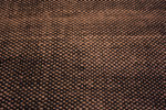 Details of Rich Earthy Charcoal Brown and Touches Of Cream Color Tribal Geometric Design Modern Area Rug 11857 by Nazmiyal Antique Rugs