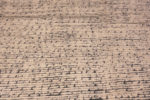 Details of Salt and Pepper Color Speckled Pattern Modern Room Size Area Rug 11504 by Nazmiyal Antique Rugs